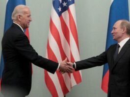 Vladimir Putin, President of Russia, congratulates Joe Biden on his US election victory