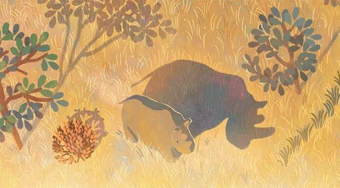Google Doodle celebrates the last male northern white rhino in Sudan