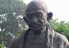 Mahatma Gandhi statue vandalised by unknown miscreants in the US