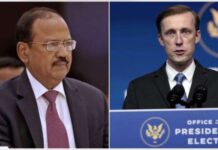 Jake Sullivan, US NSA, dials Indian counterpart Ajit Doval, reaffirms its commitment to strong, lasting relationships Jake Sullivan, US NSA, dials Indian counterpart Ajit Doval, reaffirms its commitment to strong, lasting relationships.