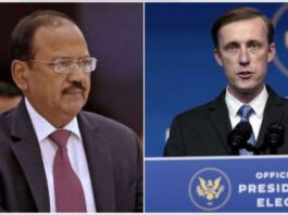 Jake Sullivan, US NSA, dials Indian counterpart Ajit Doval, reaffirms its commitment to strong, lasting relationships.