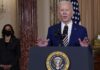 Biden says that the US will meet its target of 100 million viruses on Friday