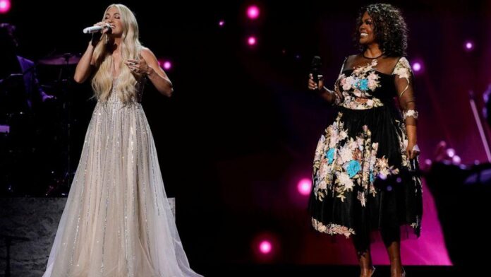 CeCe Winans and Carrie Underwood are the dynamic duo who own the ACM Awards