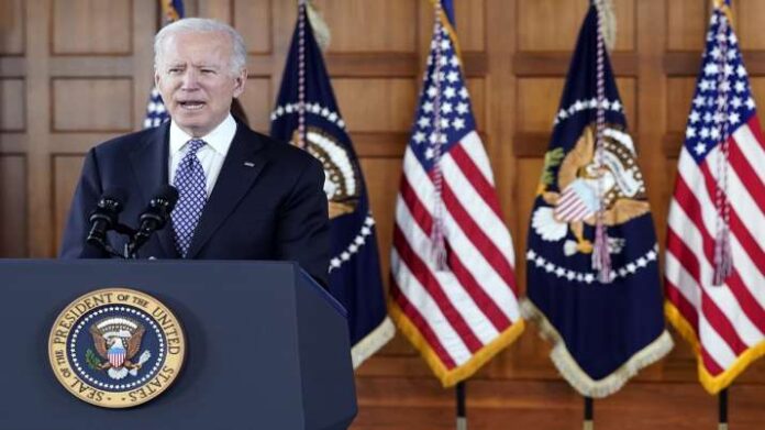 On April 19, US President Joe Biden makes all adults vaccinable