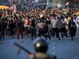 The United States condemns Iraqi protesters' violent security crackdown