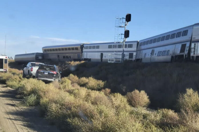 Amtrak train derails in Montana, killing three people and injuring dozens others Amtrak train derails in Montana, killing three people and injuring dozens others