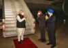 PM Modi arrives in New York ahead of the United Nations General Assembly's 76th session