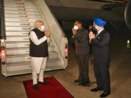 PM Modi arrives in New York ahead of the United Nations General Assembly's 76th session