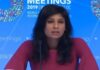 The IMF's head economist, Gita Gopinath, will leave the organisation and return to Harvard University.
