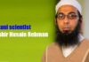 Pakistani scientist Mubashir Husain Rehman