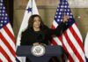 Kamala Harris is the first woman to be elected President of the United States (briefly)