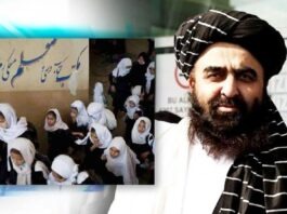 Acting FM states that 75% of Afghan girls are back in school. Muttaqi Amir Khan 