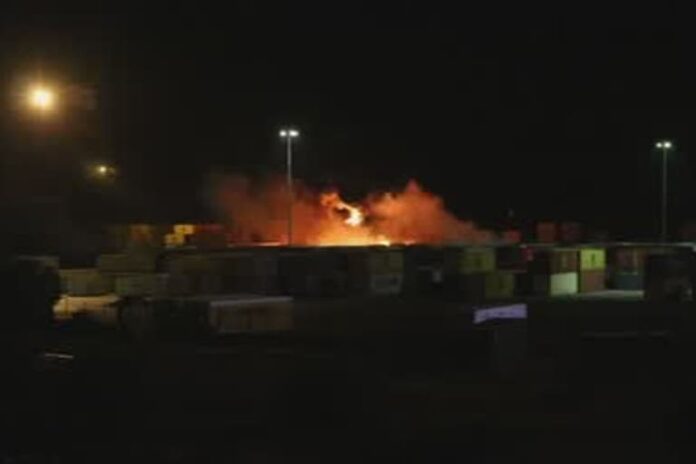According to Syria, Israeli planes fired missiles at the port city According to Syria, Israeli planes fired missiles at the port city