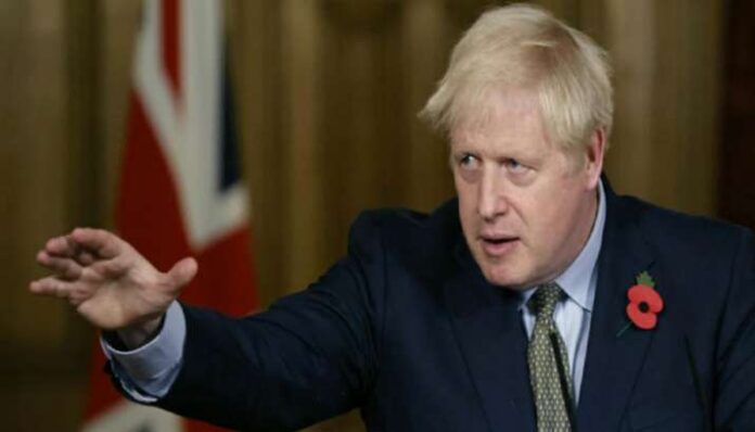 Boris Johnson claims the UK is facing an omicron 'tidal wave