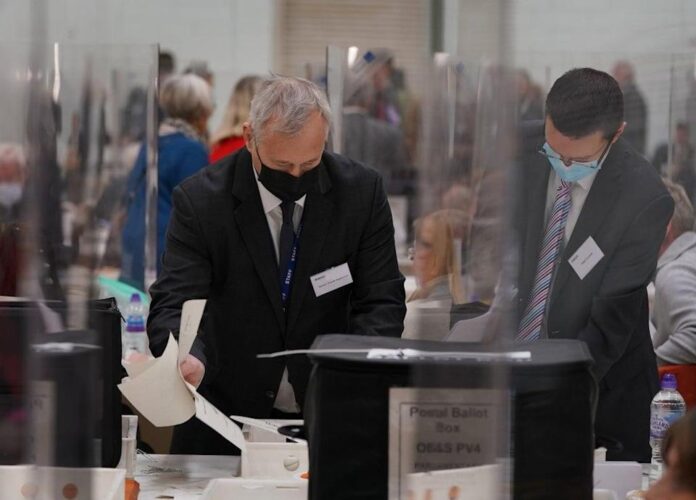 Old Bexley and Sidcup by-election votes are being counted