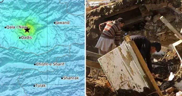 Earthquake in Afghanistan