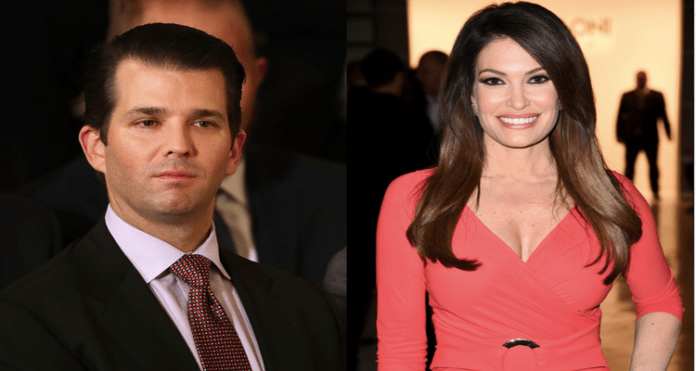 Eric Trump and Kimberly Guilfoyle