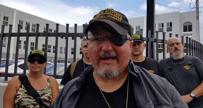 The lawsuit centers on the Oath Keepers, a far-right extremist organization, and its leader, Stewart Rhodes. Oath Keepers