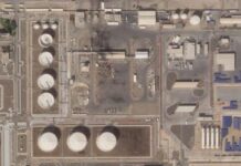The UAE fires down two ballistic missiles launched by the Houthis over Abu Dhabi The UAE fires down two ballistic missiles launched by the Houthis over Abu Dhabi