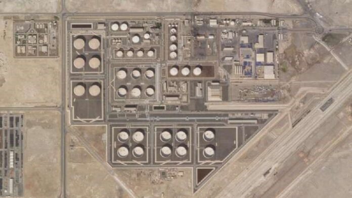 The UAE Air Defense intercepts a Houthi-launched ballistic missile The UAE Air Defense intercepts a Houthi-launched ballistic missile