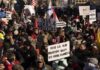 Thousands protest COVID mandates in Ottawa, with many being reprimanded