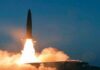 In its sixth launch in 2022, North Korea launches two suspected missiles