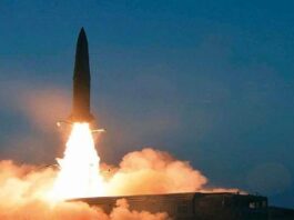 In its sixth launch in 2022, North Korea launches two suspected missiles