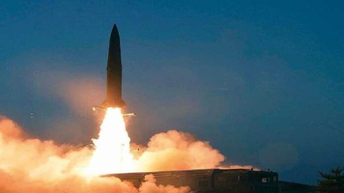 In its sixth launch in 2022, North Korea launches two suspected missiles In its sixth launch in 2022, North Korea launches two suspected missiles