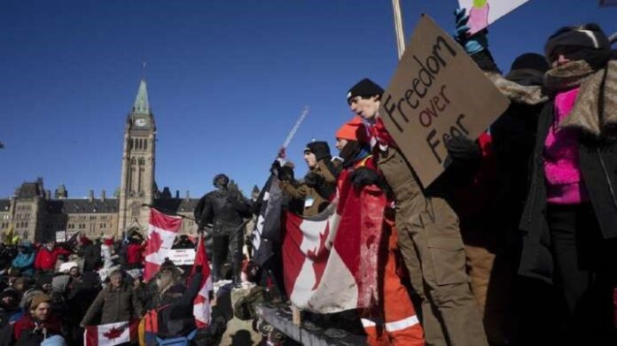 COVID: Anti-vaccine protests elicit fury in Canada COVID: Anti-vaccine protests elicit fury in Canada