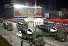 North Korea could be preparing a military parade, according to a satellite image North Korea could be preparing a military parade, according to a satellite image