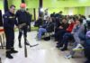 Students in East Ukraine Try Bulletproof Vests and Escape Drills 