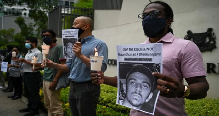 SINGAPORE Singapore Court, Appeal dismisses, An appeal against death