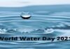 World Water Day March 22nd Prime Minister Narendra Modi