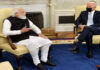 Today, Prime Minister Modi will meet virtually with US  President Joe Biden