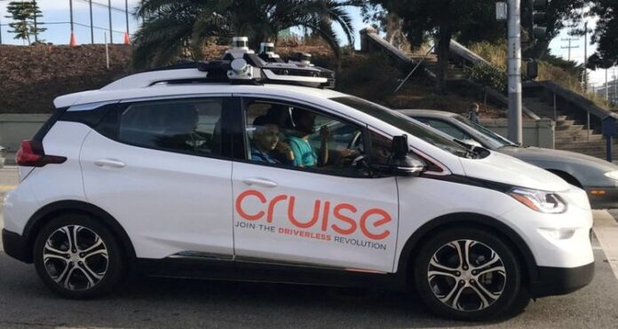 Crazy, Driverless car stops, San Francisco