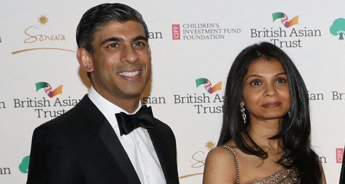 RISHI (1) A tax dispute, Indian wife, UK minister, Britain's Finance Minister, Rishi Sunak