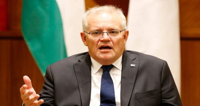 car (1) Scott Morrison, Prime Minister, Australia's security team, car accident