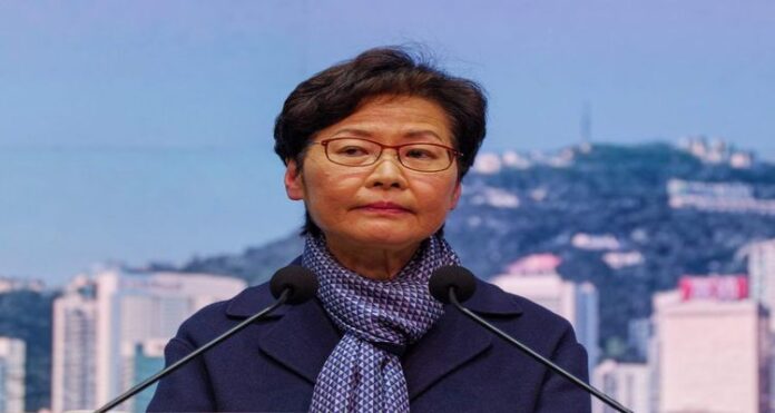 Carrie Lam, leader of Hong Kong, Chief Executive