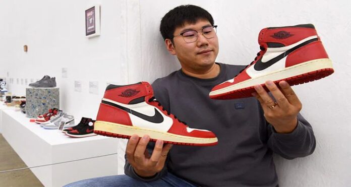 jordan Michael Jordan, Mona Lisa, Mona Lisa of Sneakers, Melbourne, E-Bay, 100 other rare shoes, Covid-19 lockdowns, style rivals Jordan, Air Jordans, first sneaker collaboration