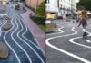 Residents , the town spends, 178000 pounds, on wiggle white lines, exterior in West Susses, The design and management fees, UK