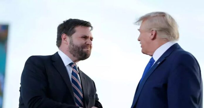 trump Trump-Backed, J.D. Vance, US Senate, US Senate Election, Hillbilly Elegy, US, America's Hitler, Marine and Yale Law School, 45th President, Donald J. Trump