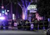 Two Los Angeles police officers were shot and murdered in a Los Angeles suburb