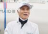 An 83-year-old Japanese man has set the record for the oldest person to sail solo across the Pacific