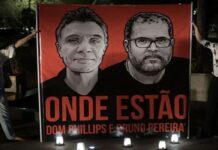 Police in Brazil apprehend the second suspect in the disappearance of a British journalist Police in Brazil, the second suspect, British journalist, British journalist Don Phillips, Atalaia do Norte, Brazilian police arrested, Bruno Pereira