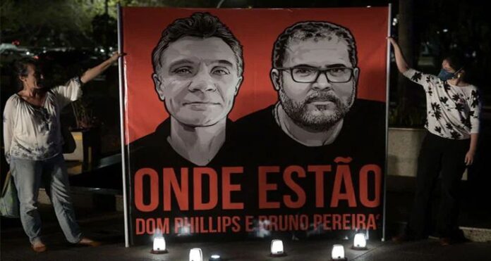 brazil Police in Brazil, the second suspect, British journalist, British journalist Don Phillips, Atalaia do Norte, Brazilian police arrested, Bruno Pereira