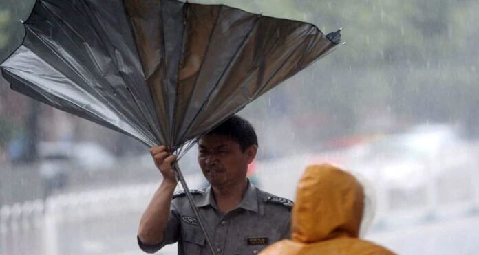 A rare convergence of record rain, heat, tornadoes hits, Guangzhou, extreme weather events, Chinese state television