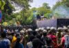 Prior to the presidential election, an emergency was declared in Sri Lanka