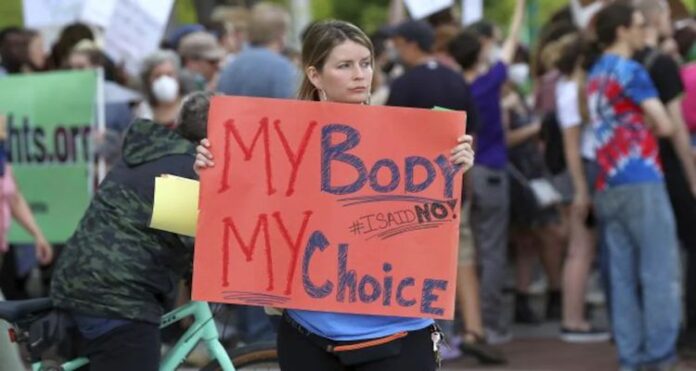 ABOR 15000 Australians Protest, Abortion Law Reversal, United States, nationwide protests