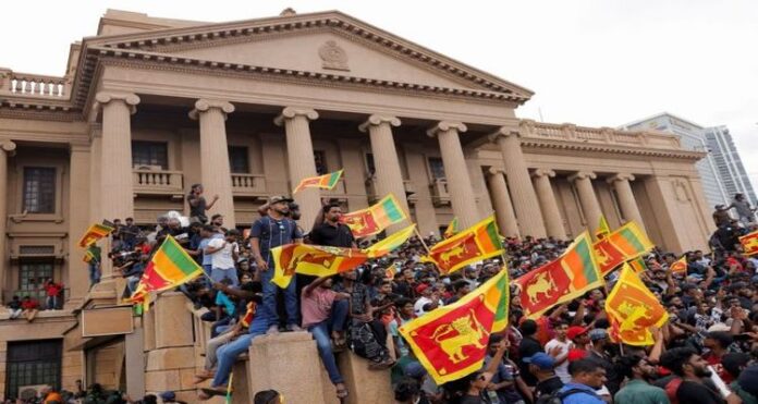 LANKA (1) 100-day protest movement, Sri Lanka, Gotabaya Rajapaksa, The anti-Rajapaksa campaign