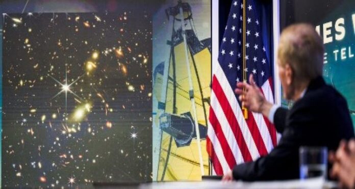 nasa (1) NASA's Webb Telescope, Profoundest Infrared Image, The Early Universe, James Webb Space Telescope, SMACS 0723